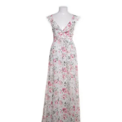 Långklänning (Vit, Flerfärgad) från NLY Trend Polyester