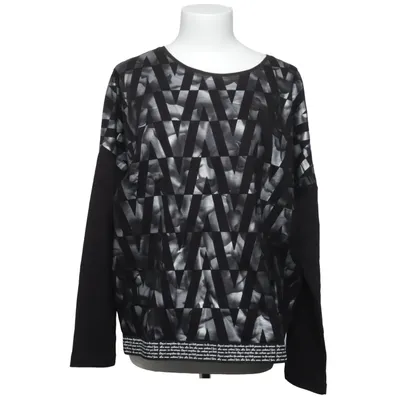 Sweatshirt (Zwart, Grijs) van Arezia Katoen, Elastaan