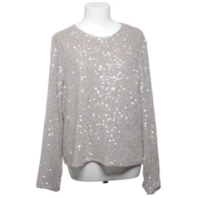 Tröja (Grå, Silverfärgad) från KappAhl Elastan, Polyester