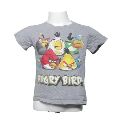 T-shirt (Grijs, Meerkleurig) van Angry Birds Katoen