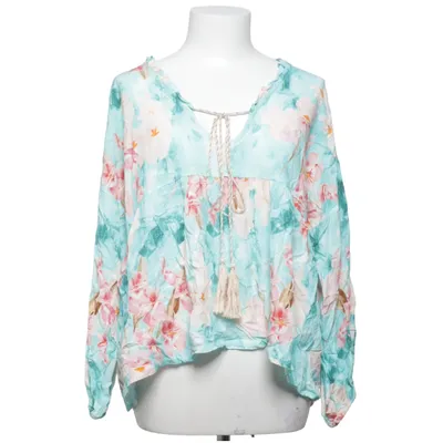 Blouse (Turquoise, Pink, Multicolored) from Rough & Rose