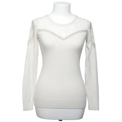 Pull-over (Blanc) de Creme Fraiche Élasthane, Polyamide, Viscose