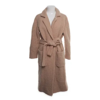 Frakke (Beige) fra Ganni Uld, Polyester, Bomuld, Acetat