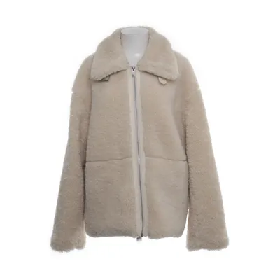 Vinterjacka (Beige) från NA-KD Pälsimitation, Polyester
