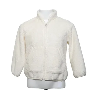 Veste polaire (Blanc) de Uniqlo Baby Élasthane, Polyester