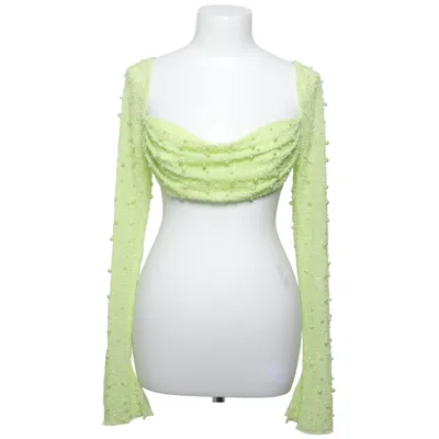 Crop top (Grøn) fra Oh Polly Elastan, Polyester