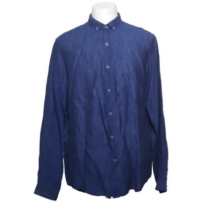 Shirt (Blue) from Zara Man Linen