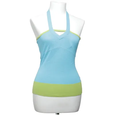 Halternecktopp (Blå, Grön) från Marlies Dekkers Bomull, Polyamid