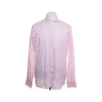 Button down shirt (Pink) from Eton Cotton