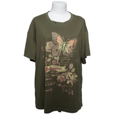 T-shirt (Grøn) fra Romwe