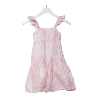 Jurk (Roze) van Zara Kids Linnen, Polyester
