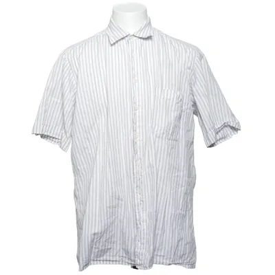 Short sleeve shirt (White, Blue, Yellow) from Stenströms Cotton