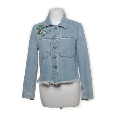 Jeansjacke (Blau, Mehrfarbig) von H&M Coachella Baumwolle, Polyester