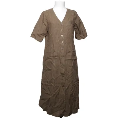 Shirt dress (Brown, Green) from Gudrun Sjödén Linen