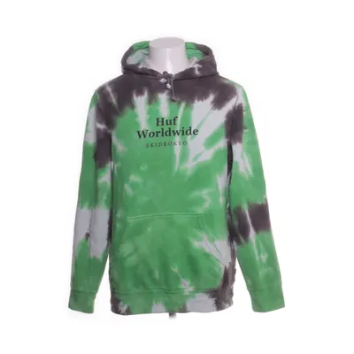 Huvtröja (Grön, Vit, Grå) från HUF Bomull, Polyester