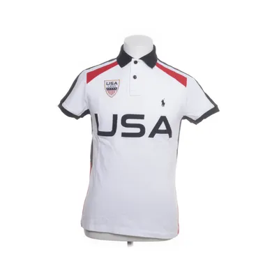 Pikétröja (Vit, Svart, Röd) från Polo Ralph Lauren Bomull