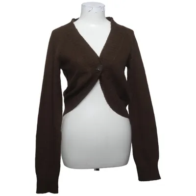 Cardigan (Marron) de Lady M Acrylique, Mohair, Polyamide