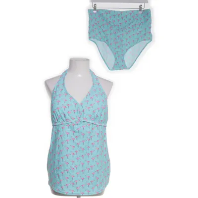 Tankini (Turquoise, Multicolored) from Jojo Maman Bébé Polyamide, Elastane, Polyester