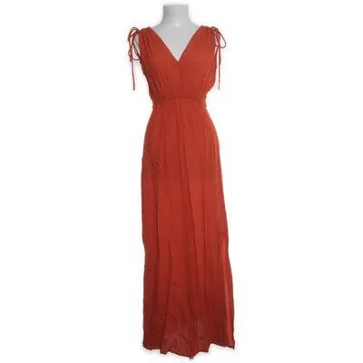 Maxikjole (Brun) fra Mango Viscose