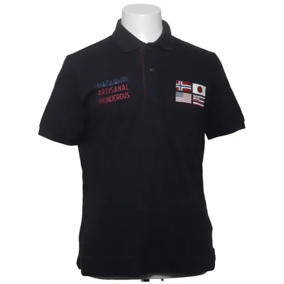 Polo shirt (Black) from Napapijri Cotton
