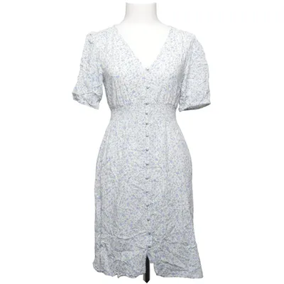 Robe (Blanc, Bleu) de VILA Viscose