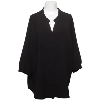 Blouse (Zwart) van Zizzi Elastaan, Gerecycled polyester