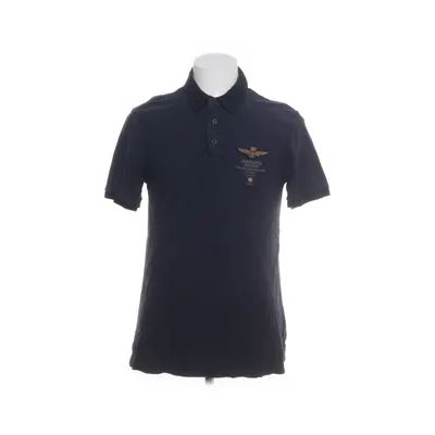 Pikétröja (Blå) från Aeronautica Militare Bomull