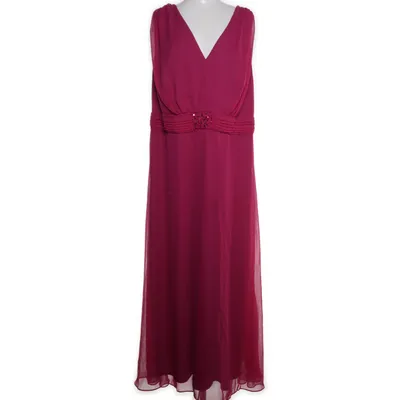 Evening gown (Pink) from Sheego Polyester