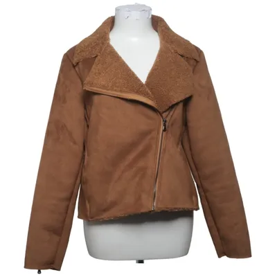 Veste en peau de mouton retournée (Marron) de Senso Polyester