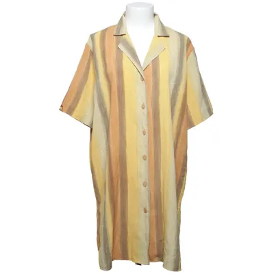 Kortärmad skjorta (Gul, Brun, Flerfärgad) från Oscar Polyester