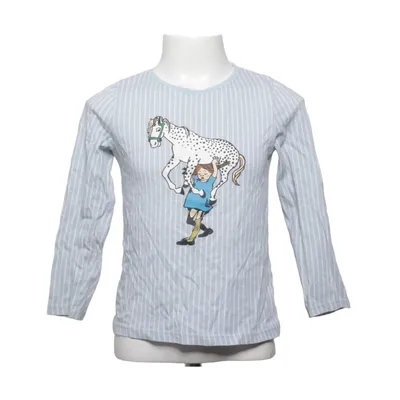 T-shirt à manches longues (Bleu, Blanc) de Pippi Långstrump