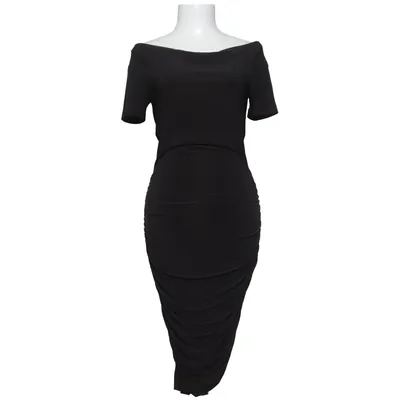 Robe (Noir) de Gestuz Élasthane, Polyester