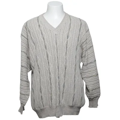 Sweater (Gray) from Breidhof Acrylic, Cotton