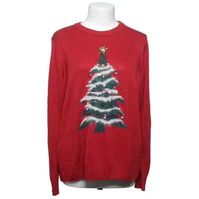 Jultröja (Röd, Flerfärgad) från MyWear Woman Akryl