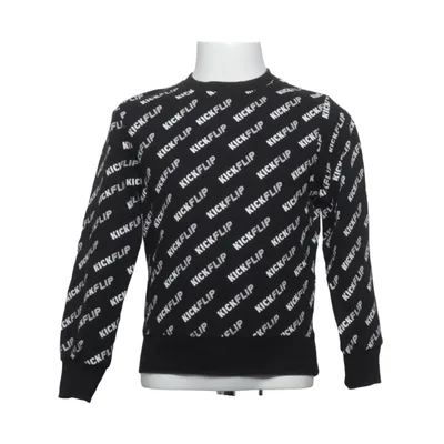 Sweatshirt (Black, White) from Gassa Cotton, Polyester