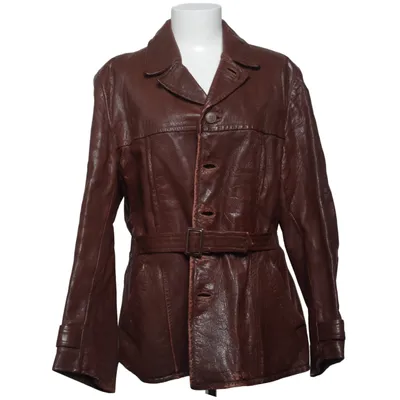 Läderjacka (Brun) från Akta Getskinn