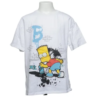 T-shirt (Vit, Flerfärgad) från The Simpsons Bomull