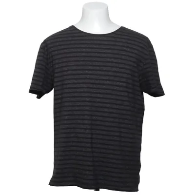 T-shirt (Grå, Sort) fra J.F.K Bomuld, Elastan, Polyester