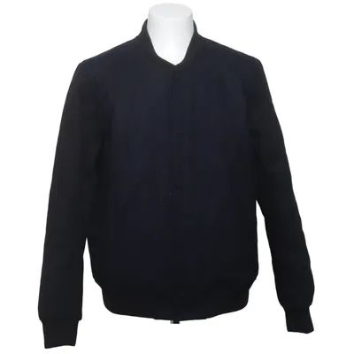 Bomber jacket (Black) from Size 8 Needle Cotton, Polyester, Wool