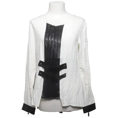Blouse (Wit, Zwart) van NÖR Denmark Polyurethaan, Viscose