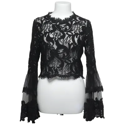 Blouse (Zwart) van Fashion Nova Katoen, Polyamide