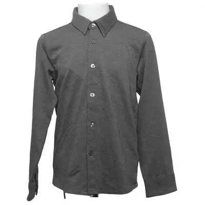 Chemise (Gris) de Name It Coton biologique, Polyester