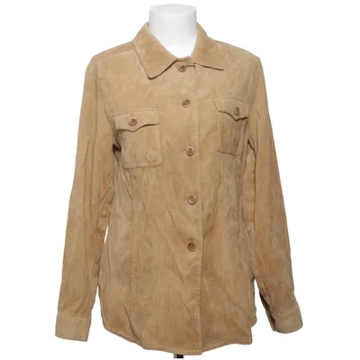 Skjortejakke (Brun) fra PTA Acetat, Polyester, Viscose