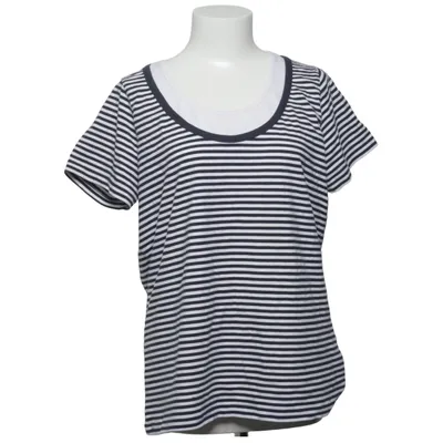 T-shirt (Blauw, Wit) van Style Katoen