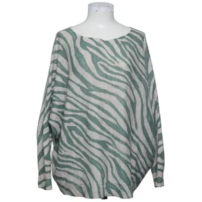 Sweater (Green, White) from Luisa Ricci