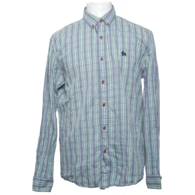 Buttondownskjorte (Blå, Grøn, Hvid) fra Jack & Jones Originals Bomuld