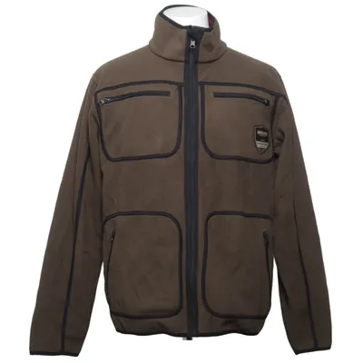 Fleecejacka (Grön, Röd) från Brokared Polyester