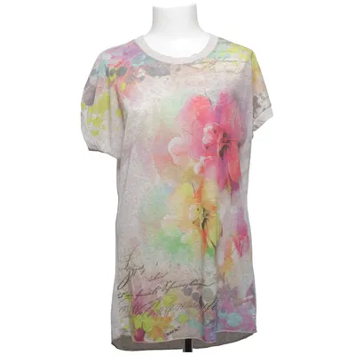 Haut (Beige, Multicolore) de Prato Coton, Lin