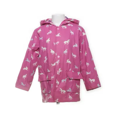 Regnjakke (Pink, Flerfarvet) fra Hatley Polyester, Polyurethan