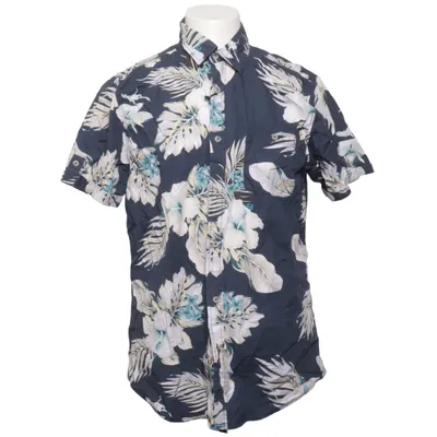 Chemise à manches courtes (Bleu, Multicolore) de Dressmann Coton